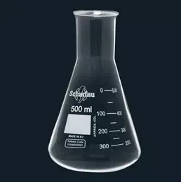 Erlenmeyer Flask Narrow Neck Borosilicate Glass Pk 10