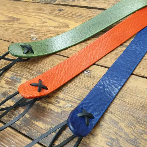 MS50 Mandolin Strap - green, red or blue