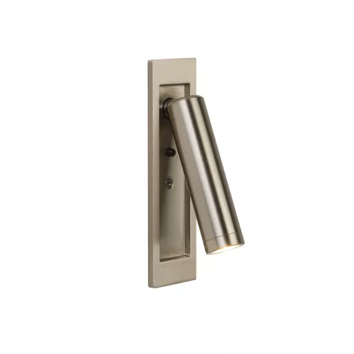 Marylebone Recessed LED Reading Light Satin Nickel
