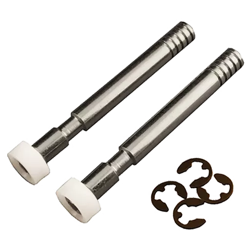 HENDERSON Circlip Type Spindle & Rollers Pair To Suit Pre-Premier Single Canopy Garage Doors