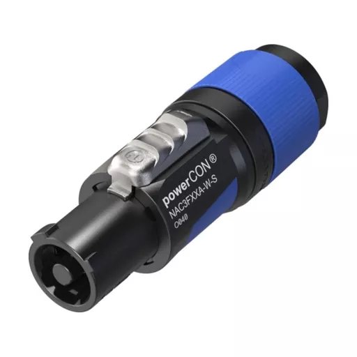 Neutrik NAC3FXXA-W-S powerCON Locking Cable Connector