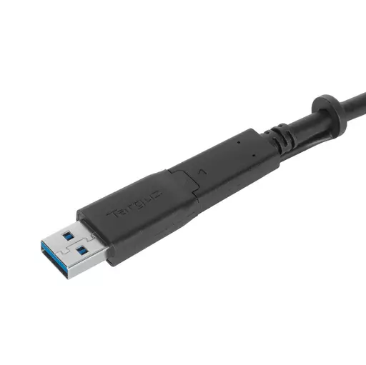 Targus ACC1133GLX USB cable 1 m USB 3.2 Gen 1 (3.1 Gen 1) USB C Black