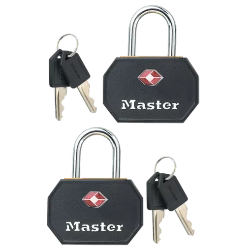 MASTER LOCK 4681 KA Pair Of TSA Luggage Locks