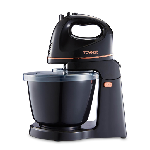 TOWER T12039 Stand Mixer - Black, Black