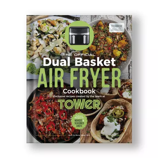 Official Tower Dual Basket Air Fryer Cookbook Air Fryer Accessories