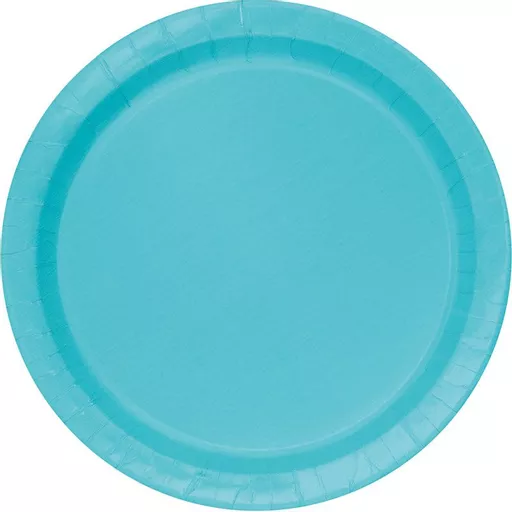 Terrific Teal Plates