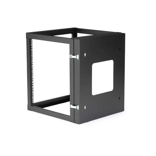 StarTech.com 12U Hinged Open Frame Wall-Mount Server Rack - 22 in. Deep