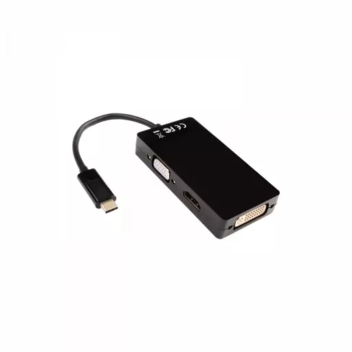 V7 V7UC-VGADVIHDMI-BLK USB graphics adapter 3840 x 2160 pixels Black