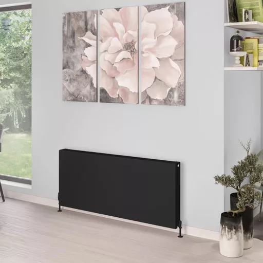 Type 22 Flat Panel Radiator 600 x 1400 Matt Black