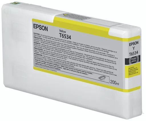 Epson C13T653400/T6534 Ink cartridge yellow 200ml for Epson Stylus Pro 4900