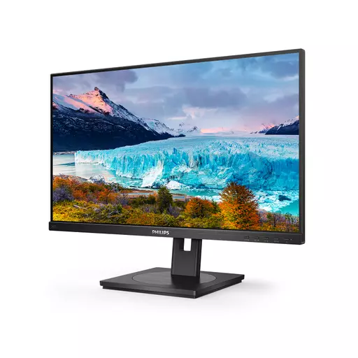 Philips S Line 243S1/00 computer monitor 60.5 cm (23.8") 1920 x 1080 pixels Full HD LCD Black