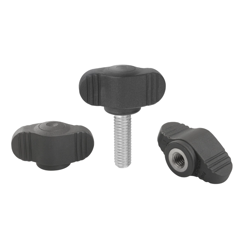 K0274 Inch - Mini Wing Grips Parts In Brass Steel And Stainless Steel