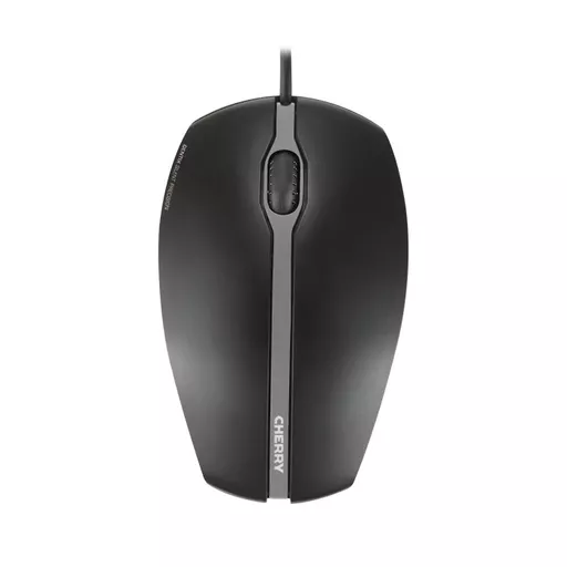 CHERRY GENTIX SILENT Corded Mouse, Black, USB