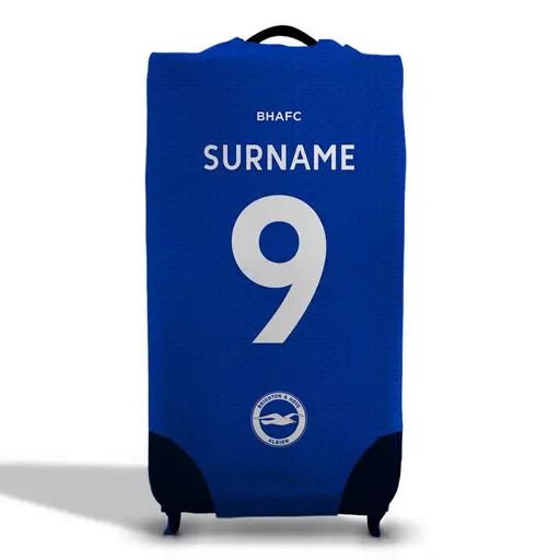 Brighton & Hove Albion Back of Shirt Caseskin Suitcase Cover (Large)