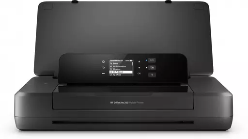 HP Officejet 200 Mobile Printer, Color, Printer for Small office, Print, Front-facing USB printing