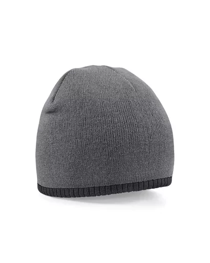 Two-Tone Pull On Beanie