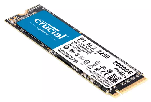 Crucial CT2000P1SSD8 internal solid state drive M.2 2000 GB PCI Express 3.0 3D NAND NVMe