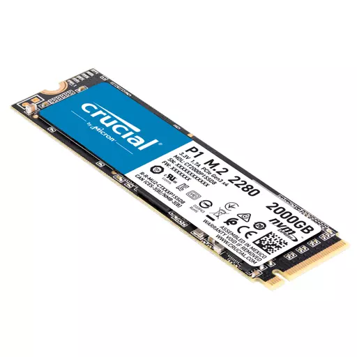 Crucial CT2000P1SSD8 internal solid state drive M.2 2000 GB PCI Express 3.0 3D NAND NVMe