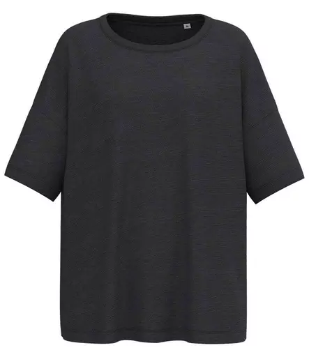 Spasso Ladies Oversized Slub T-Shirt
