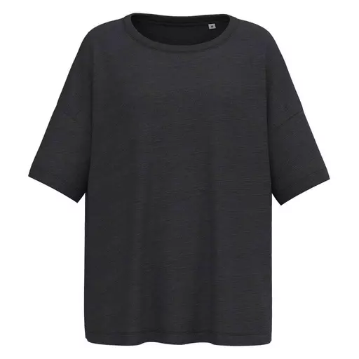Spasso Ladies Oversized Slub T-Shirt