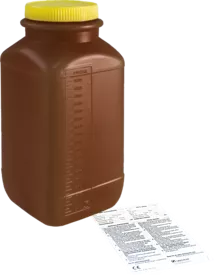 2L Brown Container Pk30