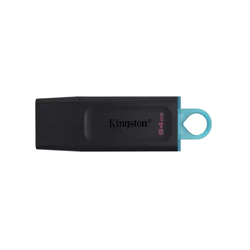 Kingston - DataTraveller Exodia USB 3.2 Flash Drive with Protective Cap & Keyring - 64GB