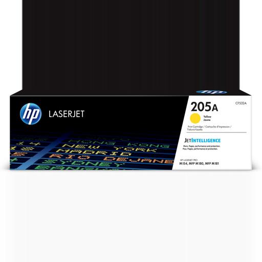 HP CF532A/205A Toner cartridge yellow, 900 pages ISO/IEC 19798 for HP MFP 180