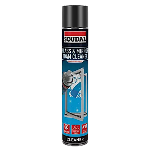 SOUDAL Glass & Mirror Foam Cleaner Aerosol Can