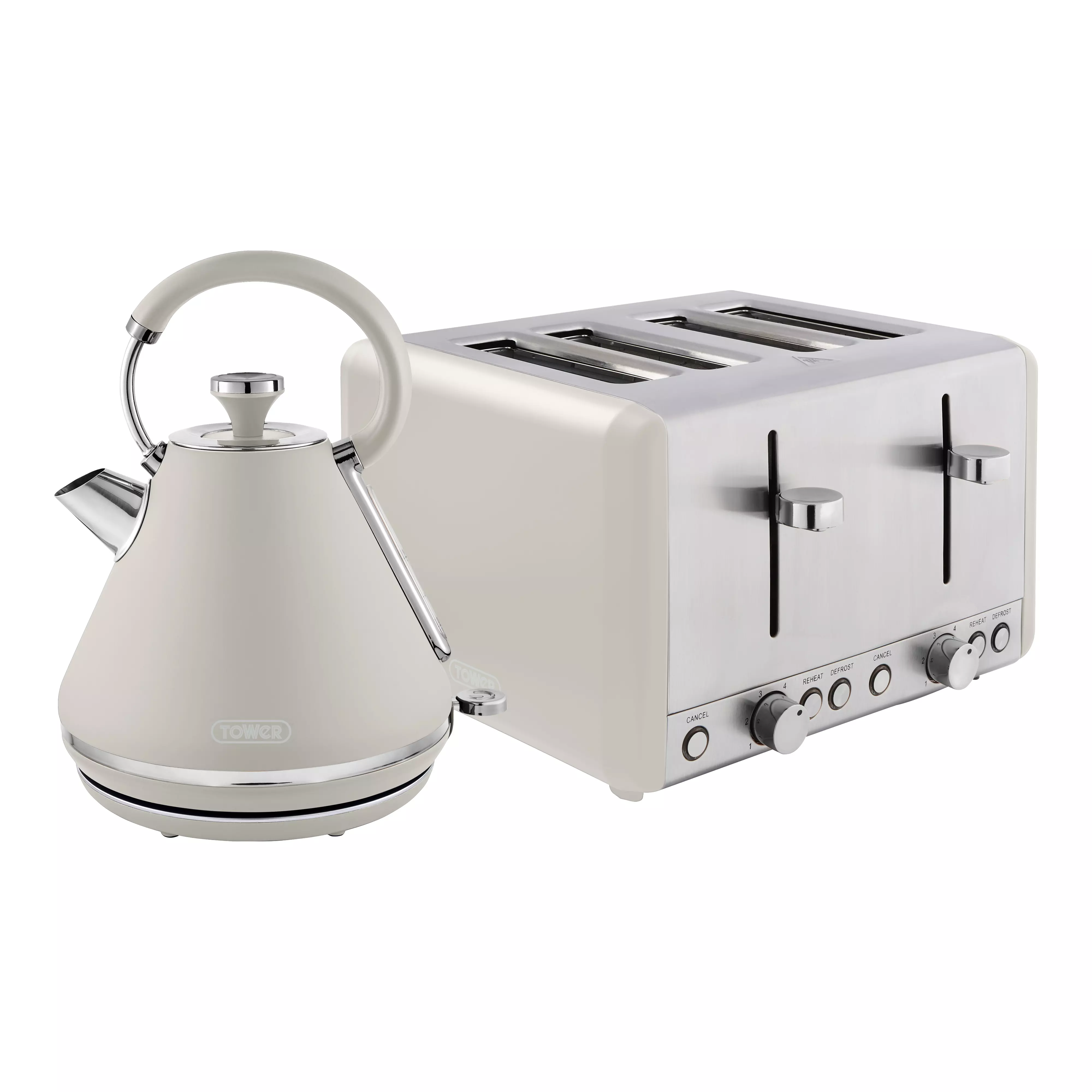 Cavaletto Slice Toaster Kettle Set Breakfast