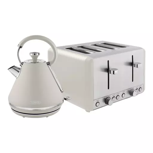 Cavaletto 4 Slice Toaster & Kettle Set