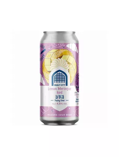 Vault City Lemon Meringue Iced Bun