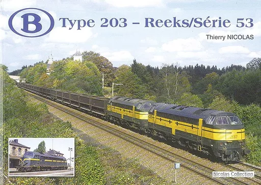 Belgian Railways Type 203 - Reeks/Serie 53 (Nicolas Collection)