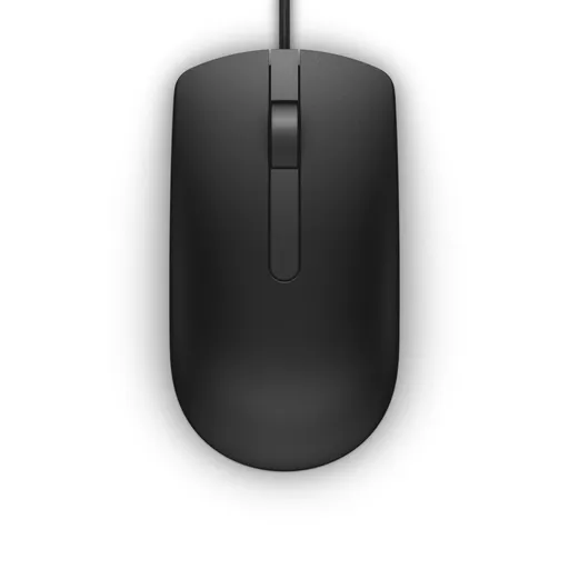 DELL MS116 mouse Ambidextrous USB Type-A Optical 1000 DPI