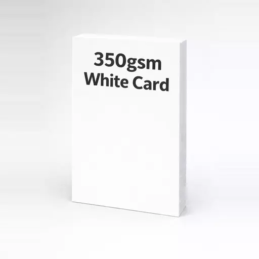 350gsm Smooth White A4 Craft Card