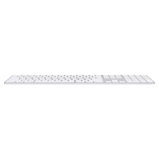 Apple Magic keyboard USB + Bluetooth QWERTY Ukrainian Aluminium, White