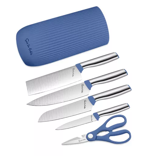 6 Piece Knife Set with Stand