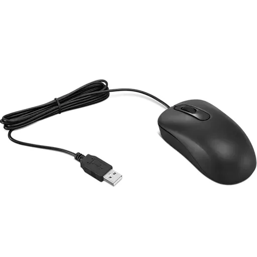 Lenovo 4Y51C68693 mouse Office Ambidextrous USB Type-A Optical 1000 DPI