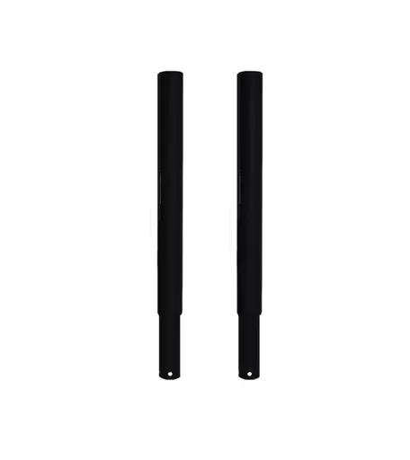 30cm Black Height Extension Posts for Heavy Duty Clothes Rail (Pair)