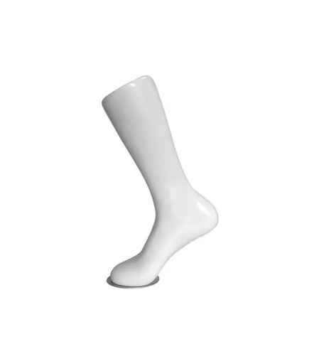 Sock Foot Display - White