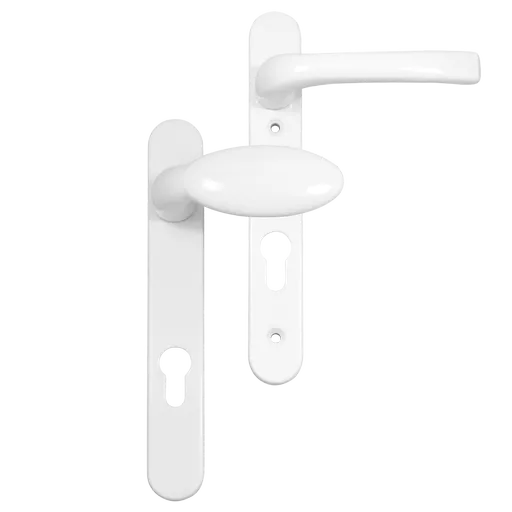 MILA Prolinea 92 Lever/Pad UPVC Furniture - 220mm Backplate