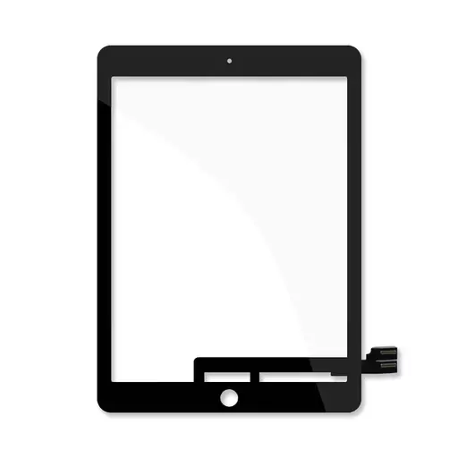 Glass w/ Touch (Glass + Digitizer + OCA) (CERTIFIED) (Black) - For iPad Pro 9.7