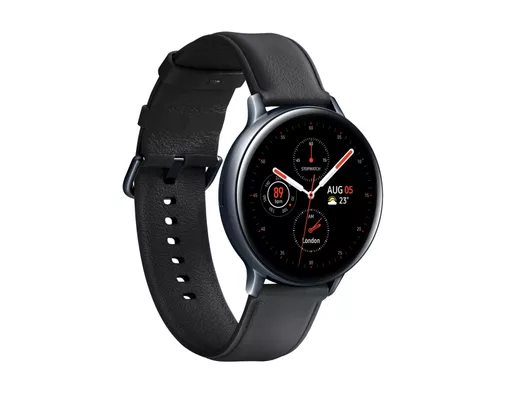 Samsung Galaxy Watch Active2 3.43 cm (1.35") Super AMOLED 44 mm 4G Black GPS (satellite)