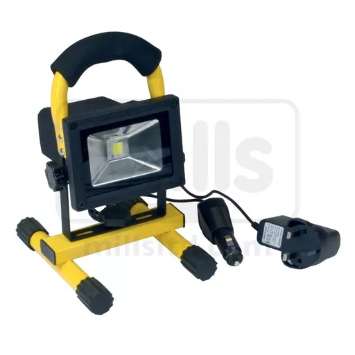 Mills Rechargeable LED Site Floodlight 10W