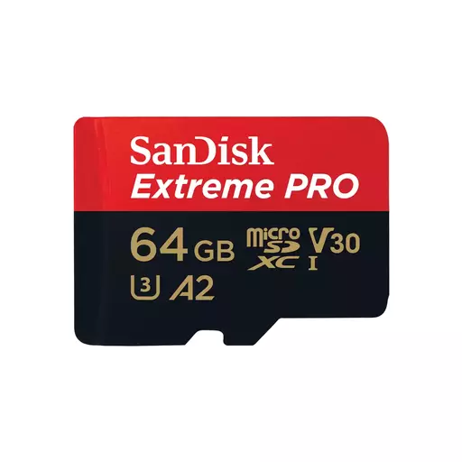 SanDisk Extreme PRO 64 GB MicroSDXC UHS-I Class 10