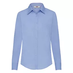 Ladies' Long Sleeve Poplin Shirt