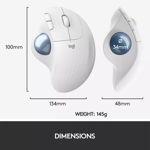 Logitech ERGO M575 Wireless Trackball Mouse