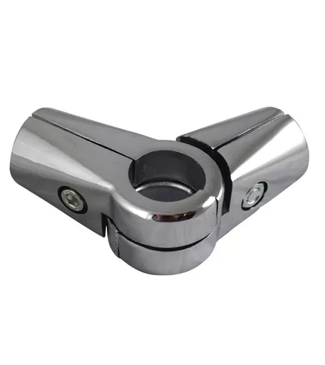 32mm Tubing - Any Angle Chrome Clamp