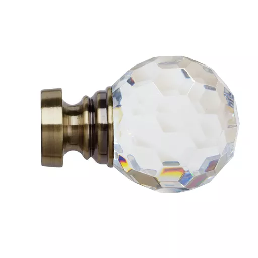 ECO PK 35mm Acrylic Ball Finial (PK2)AB
