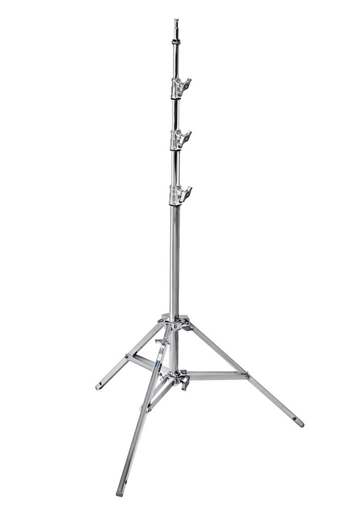 Avenger Baby Stand 30 Silver 300cm/118in Steel Triple Riser