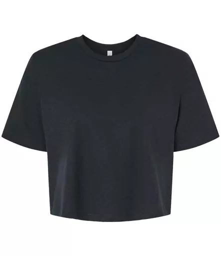 Bella Ladies Jersey Cropped T-Shirt